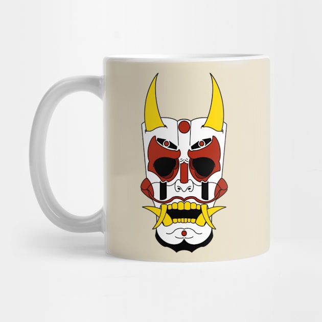 Kabuki Mask by KAWSTIK